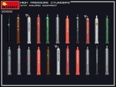 HIGH PRESSURE CYLINDERS w/WELDING EQUIPMENT