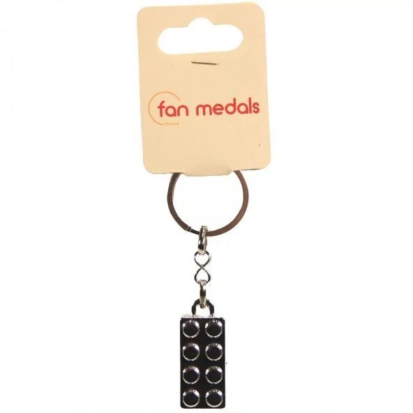 Metal Brick Anahtarlık DARK STEEL GRAY