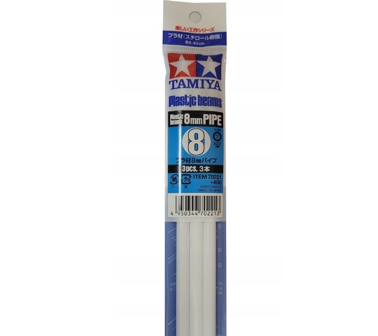 Plastik Boru 8mm *3