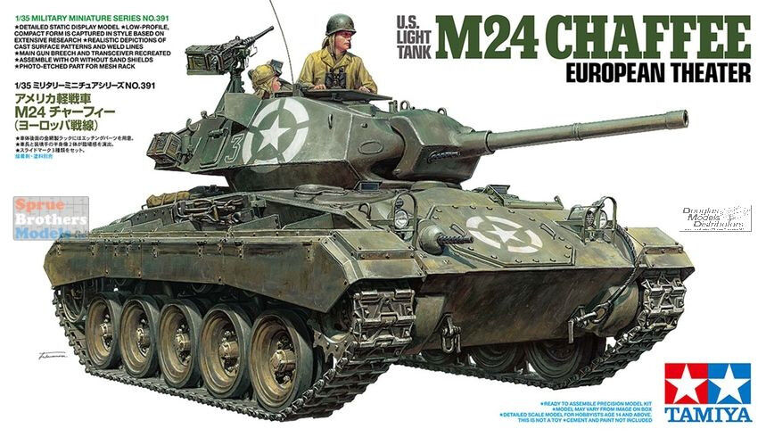 U.S.Lıght Tank M24 Chaffee Eur.Theate