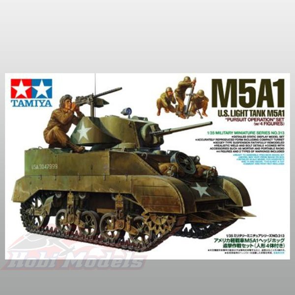 M5A1 w/4 Figures