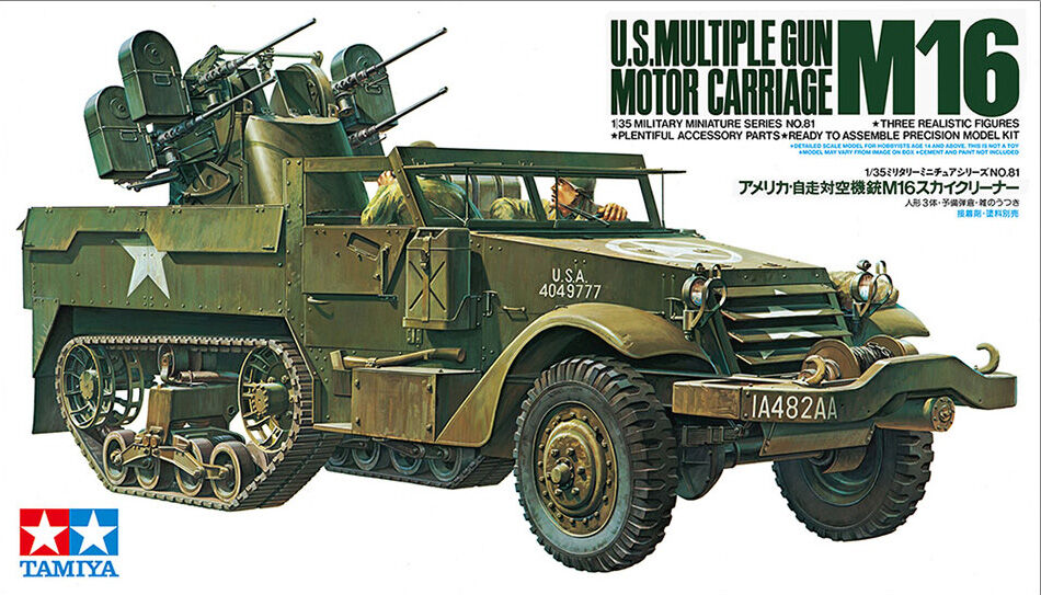 U.S. M 16 Multiple Gun Carriage